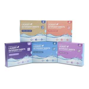 Feuilles <span class=keywords><strong>de</strong></span> <span class=keywords><strong>lessive</strong></span> écologiques multifonctionnelles Feuilles <span class=keywords><strong>de</strong></span> savon à <span class=keywords><strong>lessive</strong></span> écologiques Nettoyage en profondeur sans résidus - Product Image 2