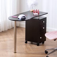 Table pour ongles meubles de salon manucure pliable pas cher équipements d'art manucure mesas manucure mettre en œuvre de belleza