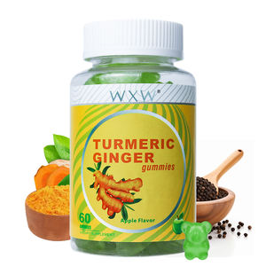 Gomitas de Extracto de Cúrcuma WXW Stock Strength, Gomitas de Cúrcuma que Promueven la Digestión, Gomitas de Cúrcuma, Jengibre y Pimienta Negra - Product Image 1