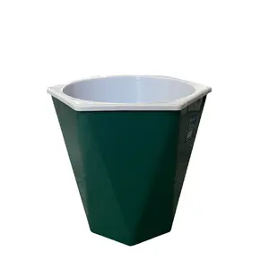 New Products Super Safe Plastic Round-shaped Garden Decoration Flower Pot Plastic Pots