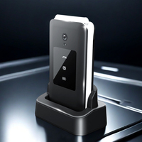 Téléphone portable mini à clapet OEM 2,8 pouces, OS Linux, SOS, FM, clavier, prise en charge espagnol/allemand, 4G LTE, carte SIM débloquée