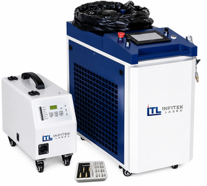 Machine de soudage au laser à fibre industrielle refroidie par air en cabinet fermé pour l'acier inoxydable - Product Image 3