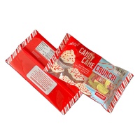 Sachets en plastique personnalisés imprimés, scellés au dos, de qualité alimentaire, thermoscellables pour l'emballage de bonbons, gâteaux, confiseries et snacks