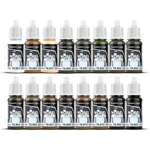 Ensemble de <span class=keywords><strong>peinture</strong></span> modèle à l'échelle en <span class=keywords><strong>plastique</strong></span> de qualité supérieure Kit de peintures acryliques <span class=keywords><strong>pour</strong></span> les modèles et miniatures World II - Product Image 1