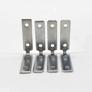 Support d'angle en aluminium 46x12mm, épaisseur 3mm, type standard, accessoire de quincaillerie - Product Image 2