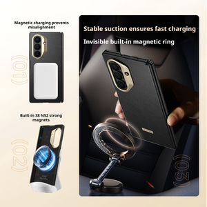 กล่องบางเฉียบแบบเต็มแพ็คเกจ เหมาะสำหรับเคสโทรศัพท์หน้าจอพับได้ของซัมซุง รุ่นแม่เหล็ก Fold8/8Ultra/7/6/5/W26/W25 - Product Image 4
