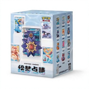 Vente en gros de cartes Pokémon bon marché, 100 cartes PTCG Sword Shield, boîte de booster de cartes flash, jeux de société en métal - Product Image 5