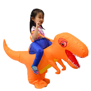 Nuevo Diseño de Disfraz Inflable de Dinosaurio Montable para Niños, T-Rex, Cosplay de Halloween, Mascota - Product Image 5