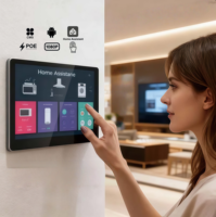 Panel de Control Interactivo con Pantalla para Asistente Doméstico, 15.6/18.5/21.5/24/27 Pulgadas, Android 14, LCD, Señalización Digital, Suministro POE, IA Opcional