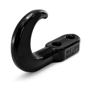 ユニバーサルリカバリートウフック10000 Lbs、ほとんどのピックアップトラック、SUV、バンに対応するクリップ付きの鍛造鋼製トウフック - Product Image 2