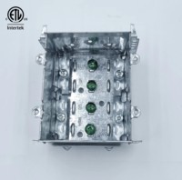 Caja de Conexiones de Acero Galvanizado de 2 Salidas, Nivel de Protección Modelo 2304-LHTQ-2, Cajas para Dispositivos Eléctricos