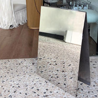 Support de panneau publicitaire LED double face pliable pour trottoir, boîte à lumière pour affiches, panneau publicitaire extérieur pour magasin