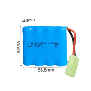 Rc Toys Cars Robots Baterías recargables 4,8 V 1400mAh AA Batería <span class=keywords><strong>para</strong></span> productos <span class=keywords><strong>de</strong></span> seguridad - Product Image 1