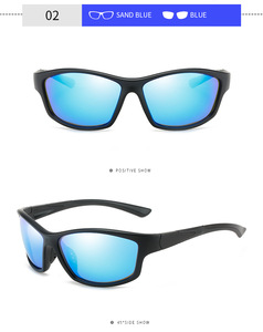 Người đàn ông của biểu tượng tùy chỉnh HD phân cực Kính mát Châu Âu Hoa Kỳ mát mẻ Màu sắc ánh sáng trọng lượng UV400 quang Windproof cho ngoài trời - Product Image 4