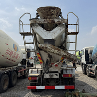 Camión Mezclador de Concreto HOWO 6x4 Usado, 336HP, Euro 5, Tanque Mezclador de Cemento para Proyectos de Construcción
