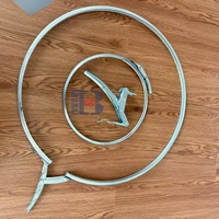 Anneau de serrage pour raccord de moulin à farine, embout plaqué, raccords durables, anneau de verrouillage de tambour