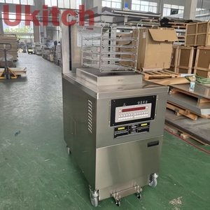 Freidora Eléctrica a Presión Henny Penny de 8 Cabezas para <span class=keywords><strong>Pollo</strong></span>, con Filtro de Aceite y Diseño Multicapa - Product Image 1