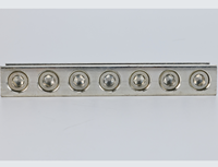 Barre neutre à 12 positions homologuée UL KS KSLUG-T7-350-I cULus, 6-14 AWG