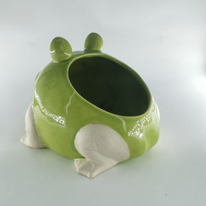 Vendite calde vetrate <span class=keywords><strong>in</strong></span> ceramica goffratura vaso di <span class=keywords><strong>fiori</strong></span> per interni all'aperto decorativo succulenta fioriera per vaso di <span class=keywords><strong>cemento</strong></span> - Product Image 4