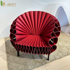 Poltrona Moderna in Stile Nordico per Hall di Hotel, Sedia Morbida per Sala d'<span class=keywords><strong>Attesa</strong></span> <span class=keywords><strong>Ufficio</strong></span>, Poltrona per Reception Club Aziendale - Product Image 2