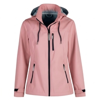 Veste à capuche Softshell pour femme, imperméable, coupe-vent, respirante, écologique, pour le sport de plein air, la randonnée et le trekking