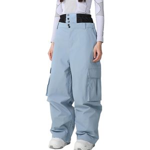 Pantalones de Esquí para Mujer FOXA, Impermeables, Aislantes, Holgados, Tipo Cargo, para Snowboard, Ropa de Invierno para Exteriores, Unisex, Adulto - Product Image 1