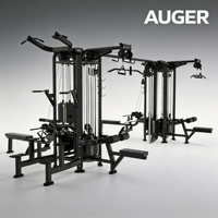 Équipement de musculation professionnel de type Heavy Duty avec système de câbles croisés