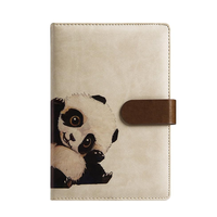 Journal de reliure en spirale à couverture rigide personnalisée A4 A5 pour étudiants