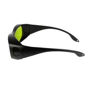 BPメタルフレームフルフレームレーザー安全メガネ、マーキング、切断、彫刻、溶接用、1064NM抗アーク保護 - Product Image 3