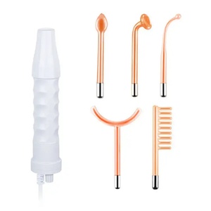ชุดเครื่องนวดหน้าความถี่สูง 5 หัว สำหรับผลิตภัณฑ์ความงาม ใช้ในบ้าน พกพาสะดวก อุปกรณ์เสริมความงามผิว - Product Image 1