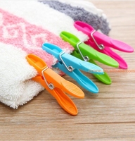 Prix usine 24 pièces Pack pinces à linge à linge pour serviettes chaussettes Clips pour drap de lit cintres supports Clip épingle à linge fournitures pour la maison