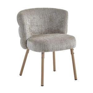 <span class=keywords><strong>Chaises</strong></span> modernes <span class=keywords><strong>scandinaves</strong></span> de salle à manger de <span class=keywords><strong>velours</strong></span> blanc d'acier inoxydable d'hôtel de meubles de café de restaurant - Product Image 4