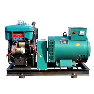 Manufacturer Export CDHB for Engine 100% Pure <b>Copper</b> Wire ST-2 ST-3 ST-5 Single Phase AC Synchronous Diesel Generator Open - Product Image 1