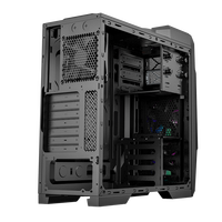 Boîtier de jeu GameMax HAUBERK ATX, châssis d'ordinateur tour moyenne FRGB pour ordinateur compatible avec RTX 3080