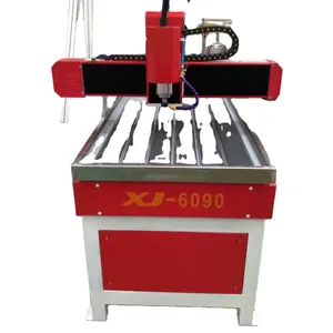 World popular mini cnc router 0609/ 6090 4 axis cnc milling machine for wood