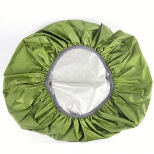 Meilleur sac à dos de voyage vert à haute visibilité avec housse de pluie intégrée pour sac à dos - Product Image 4