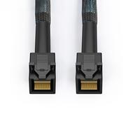 SFF-8643 SAS MINI HD untuk SAS HD 8643 36P 4I kabel koneksi kecepatan tinggi Server