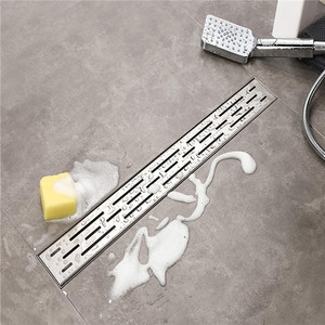 Drenaje de Piso Rectangular de Acero Inoxidable Personalizado al por Mayor con Rejilla para Baño y Cocina BJ-LSF-G015 - Product Image 5