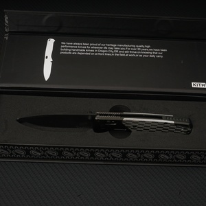 Coltello Tascabile <span class=keywords><strong>Benchmade</strong></span> 535BK-2501, 7,5 cm 50 °   Coltello KITH con Manico in Alluminio, Spedizione Rapida dagli USA per Uso Quotidiano all'Aperto - Product Image 3