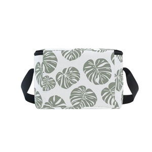 Custom Printed Hawaii Style Print Portable Waterproof Aluminum Film Small square Cold Ice Food Insulated Cooler Bag - Product Image 5