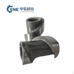 ส่วนประกอบสกรูสำหรับสายผสมพลาสติกส่วนสกรูสำหรับเครื่องอัดรีดแบบกำหนดเอง - Product Image 2