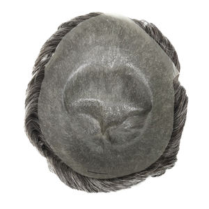 ท็อปเปอร์ผมแท้แบบบางพิเศษ ขนาด 8x10 นิ้ว ตัดได้ทุกขนาด เนื้อผมอินเดีย สำหรับผู้ที่ชื่นชอบ ความยาว 6 นิ้ว - Product Image 2