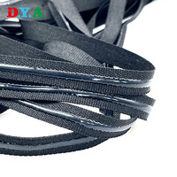 Sangle en polyester avec bande en silicone antidérapante personnalisée de 10 mm de largeur pour accessoires de vêtements et de sacs