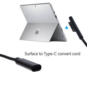 USB-C femelle PD connecteur de charge câble adaptateur d'<span class=keywords><strong>alimentation</strong></span> pour Microsoft <span class=keywords><strong>Surface</strong></span> <span class=keywords><strong>Pro</strong></span> 3 4 5 6 Go convertisseur cordon de chargeur d'ordinateur portable - Product Image 5
