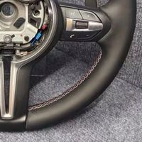 Volant sport M pour BMW F30 F10 F15 F36 F20 F22 F25 F32 M3 M4 M5 X5 E46 E60 E70 E90 E91 E92 Volant de voiture en cuir
