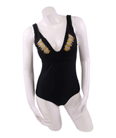Maillot de bain personnalisé froncé pour femme grande taille, effet amincissant