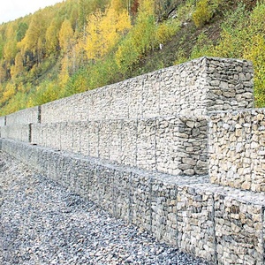 Precio Económico: Cesta de Gabiones Soldados Galvanizados de 0.5mx1mx1m, 5mm, 50mm, 75mm, 100mm, Jaula de Piedra de Gabiones Soldados, Muro de Contención de Gabiones - Product Image 5