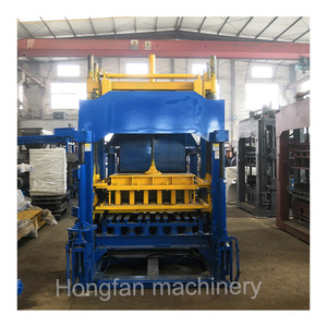 QT5-15 tự động bê tông xi măng rỗng Khối Máy làm gạch Máy Nhà máy với năng suất cao và ít vật liệu - Product Image 4