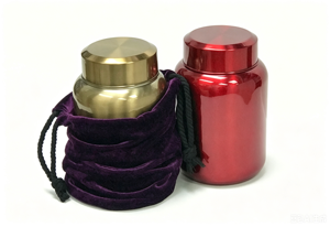 Urne en acier inoxydable de qualité supérieure, série Urne, 12*19cm, artisanat en métal poli, produit funéraire pour la crémation - Product Image 3