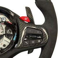 Volant sport en Alcantara et carbone LED pour BMW G11 G12 G21 G20 G31 G30 G87 G80 G90 G01 G05 G06 X3 X4 M6 M5 (vente en gros)